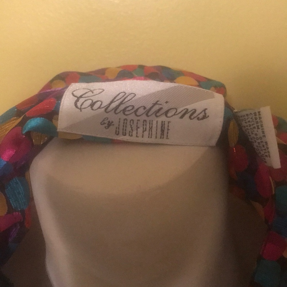 Vintage Vibrant Blouse! Fab!!! - Picture 5 of 6